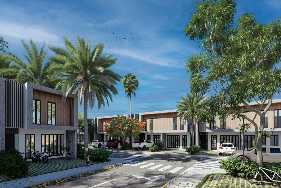 Townhouses en el DownTown Punta Cana.