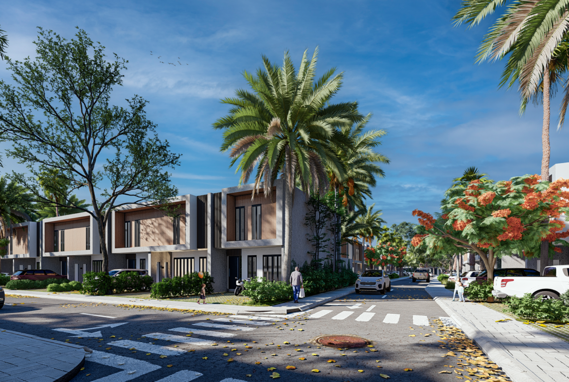 Townhouses en el DownTown Punta Cana.