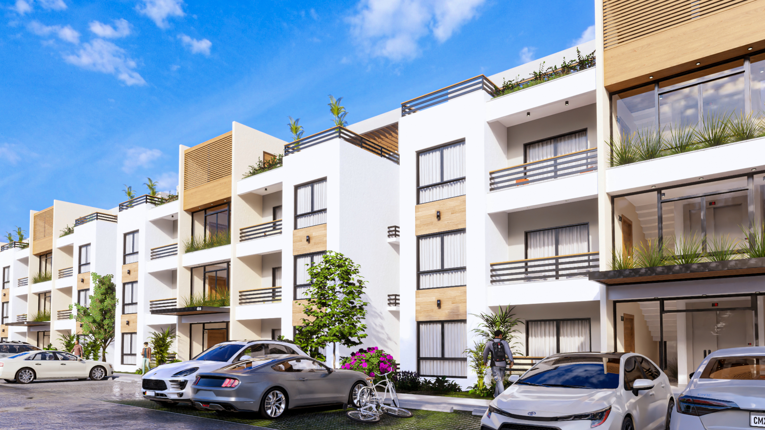 Hermosos apartamentos para el retiro, inversión o para vivienda principal en Punta Cana, a pocos minutos del centro de la cuidad