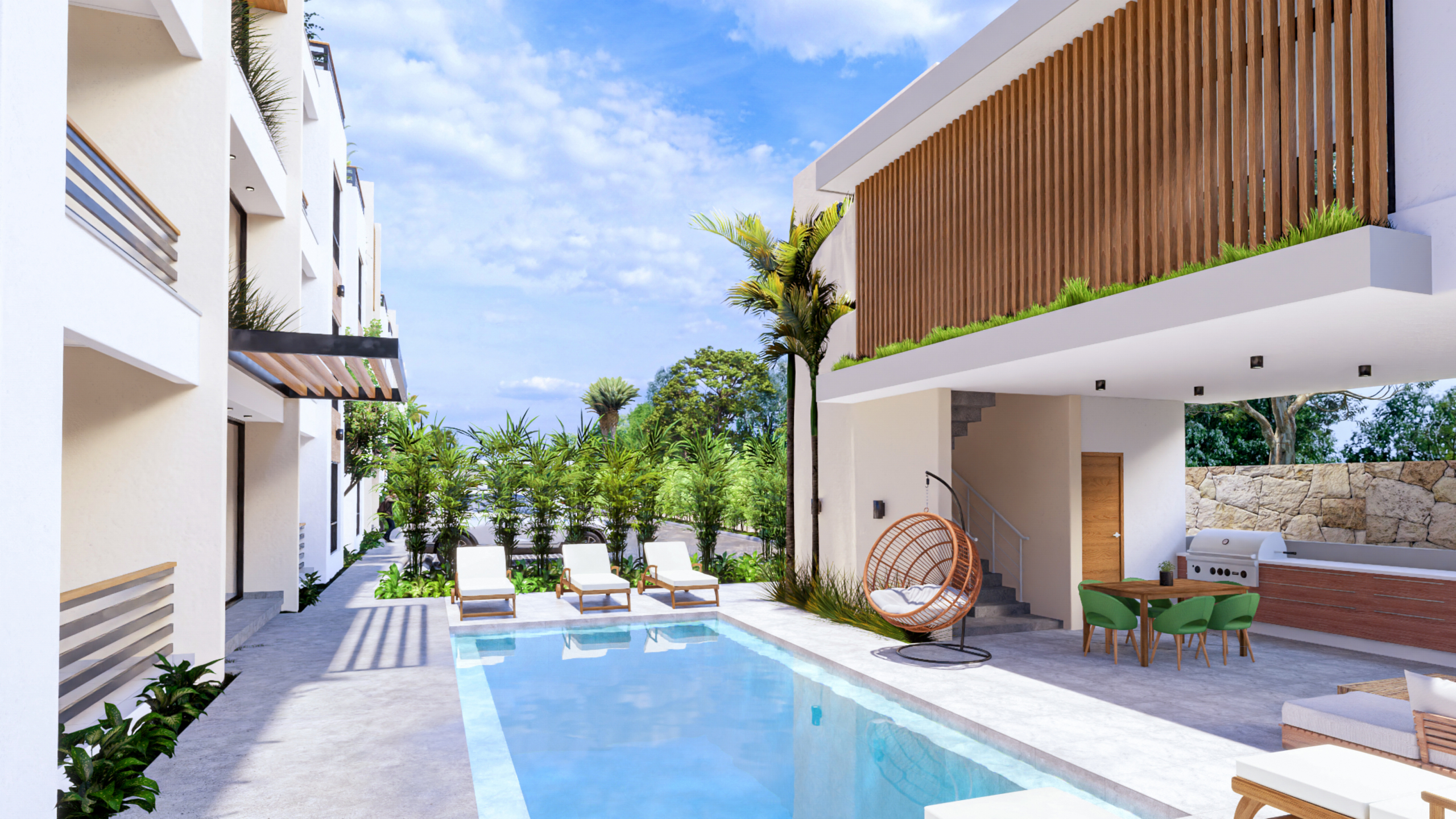 Hermosos apartamentos para el retiro, inversión o para vivienda principal en Punta Cana, a pocos minutos del centro de la cuidad