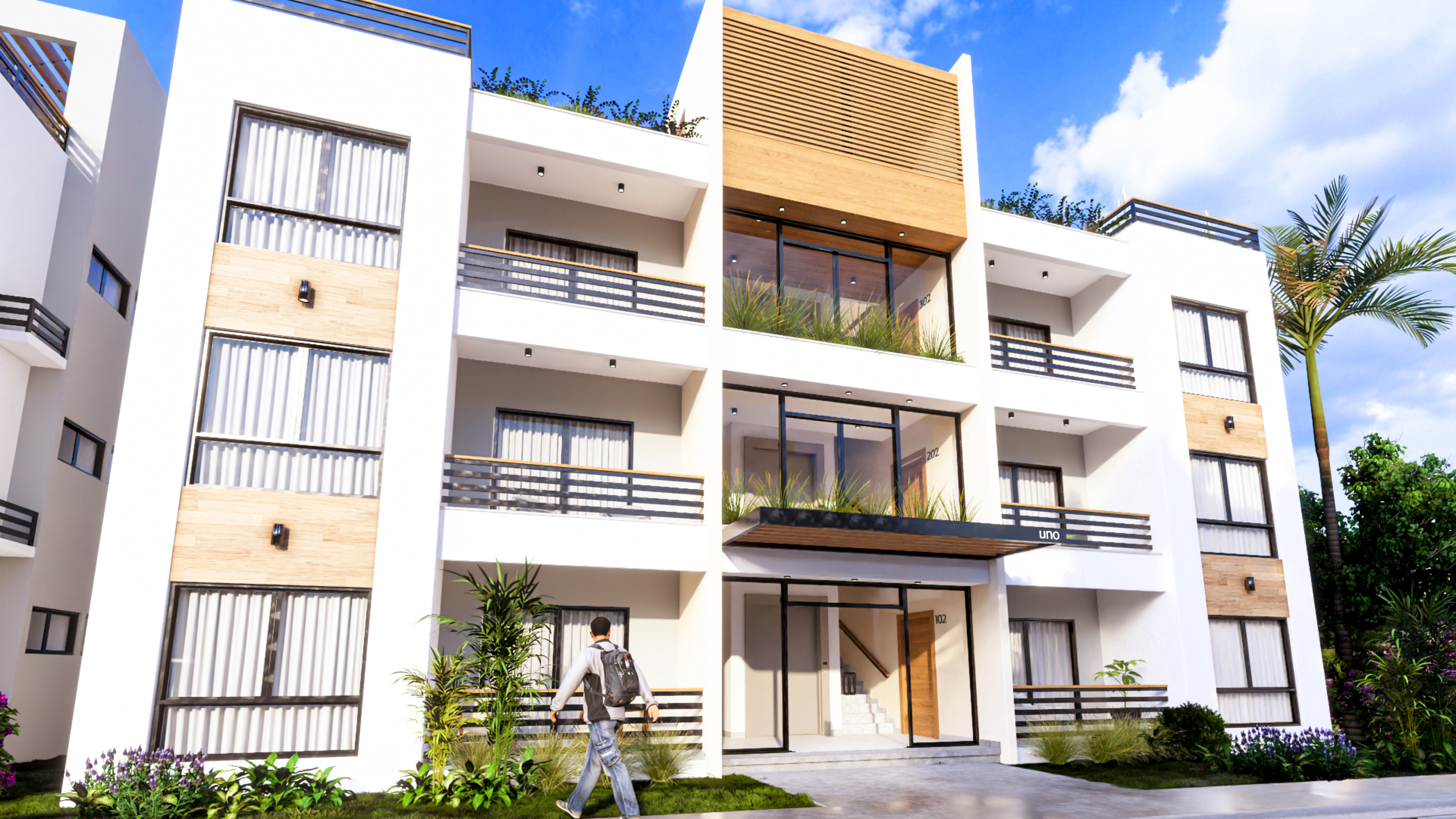 Hermosos apartamentos para el retiro, inversión o para vivienda principal en Punta Cana, a pocos minutos del centro de la cuidad