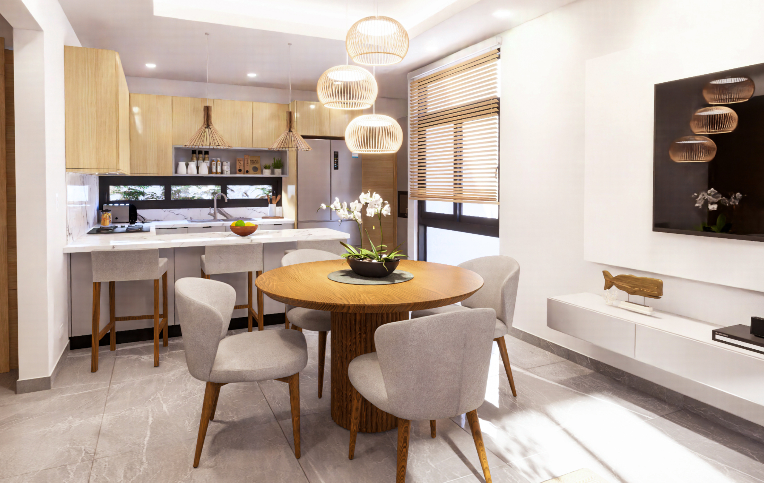 Hermosos apartamentos para el retiro, inversión o para vivienda principal en Punta Cana, a pocos minutos del centro de la cuidad