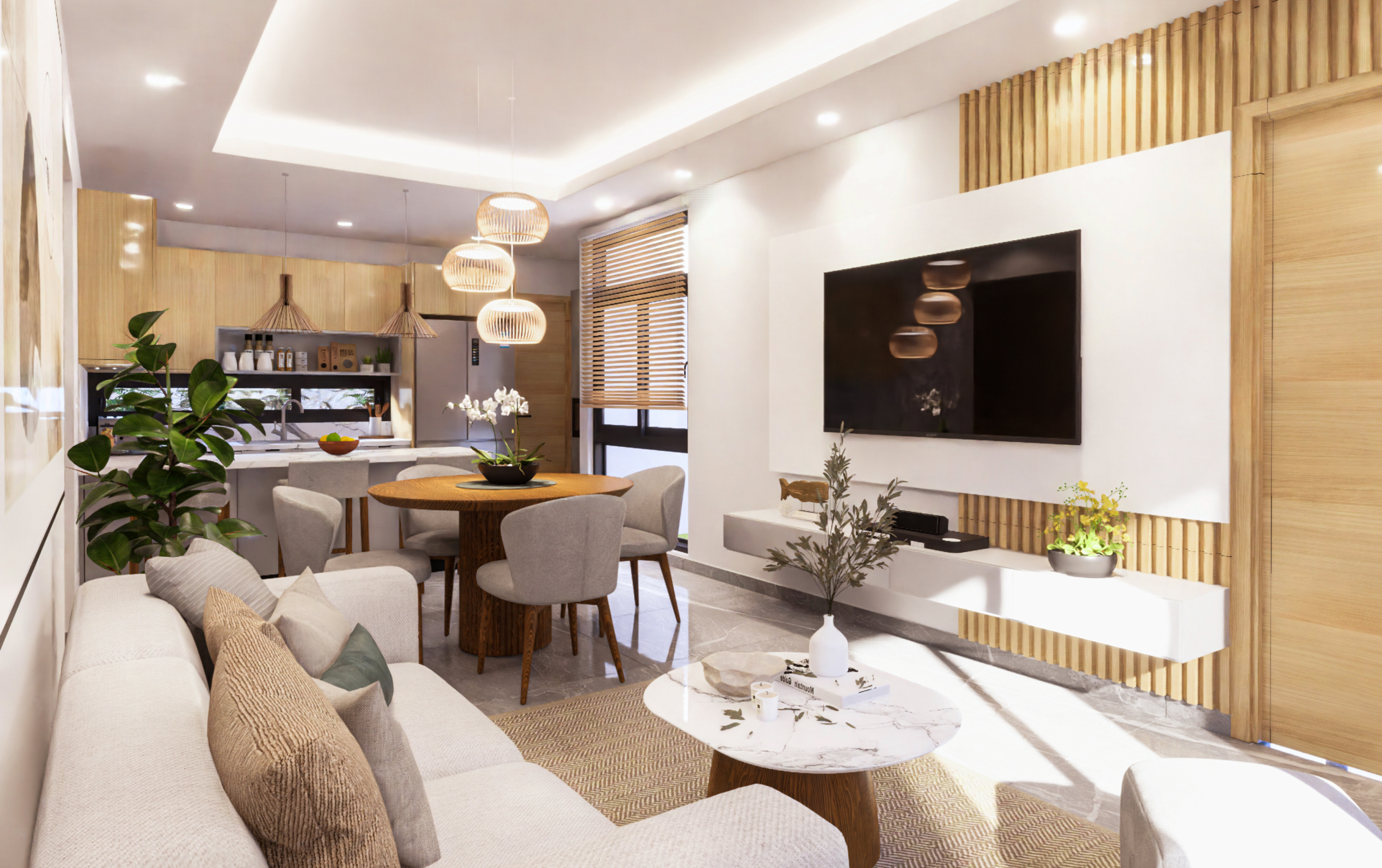 Hermosos apartamentos para el retiro, inversión o para vivienda principal en Punta Cana, a pocos minutos del centro de la cuidad