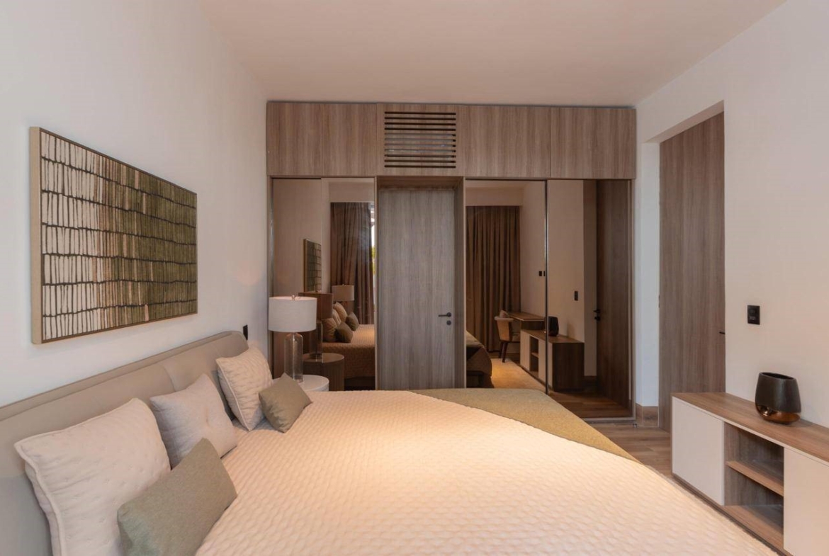 Apartamentos tipo estudio, y desde 1 habitación hasta 3 habitaciones