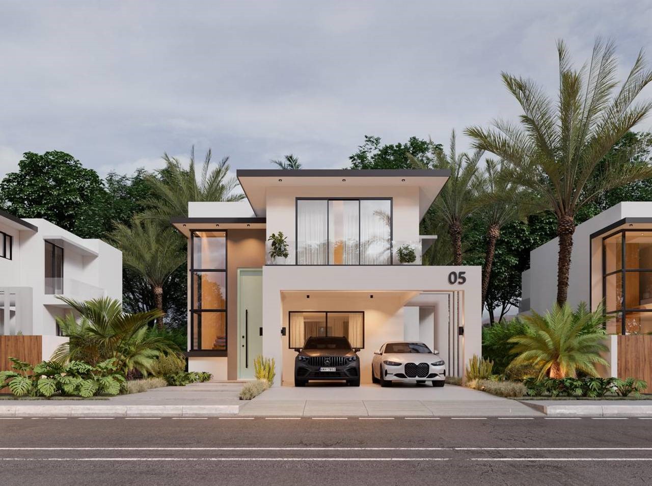 1 Kerry Luxury Villas exclusivas en planos en Bávaro Punta Cana