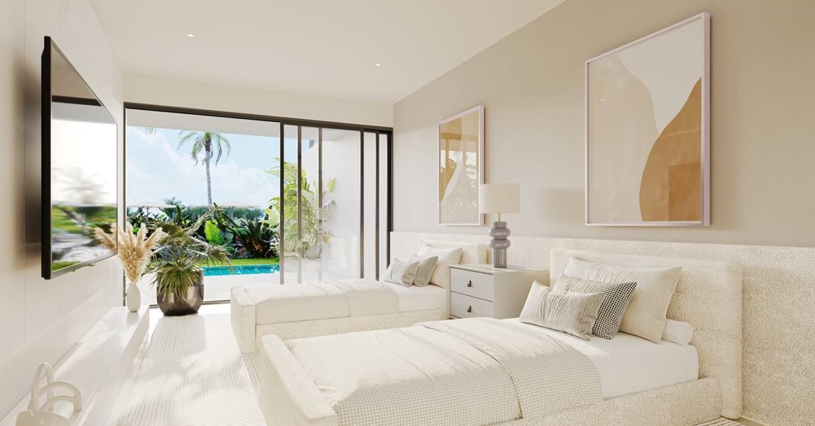 Coral Lake – Apartamentos en planos en Punta Cana, tipo suites, de 1 y 2 habs