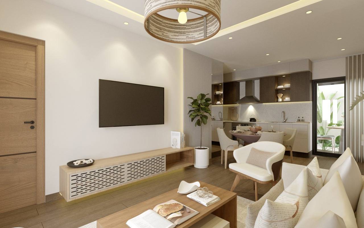 10cg Caribbean Gardens en Punta Cana – Apartamentos en Punta Cana residencial cerrado.