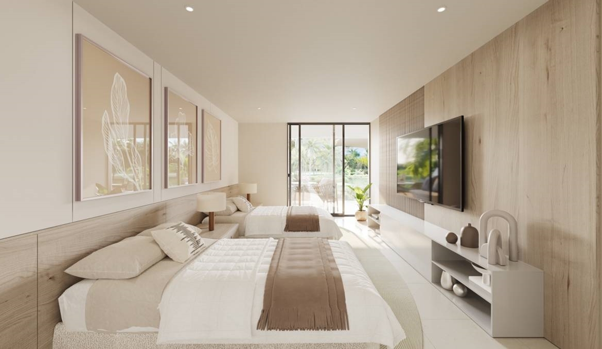 Coral Lake – Apartamentos en planos en Punta Cana, tipo suites, de 1 y 2 habs
