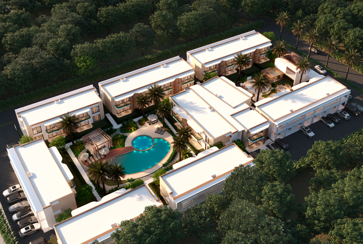 ATZA LIVING, apartamentos en Vista Cana de 1 y 2 habitaciones, cerca de la playa artificial Punta Cana