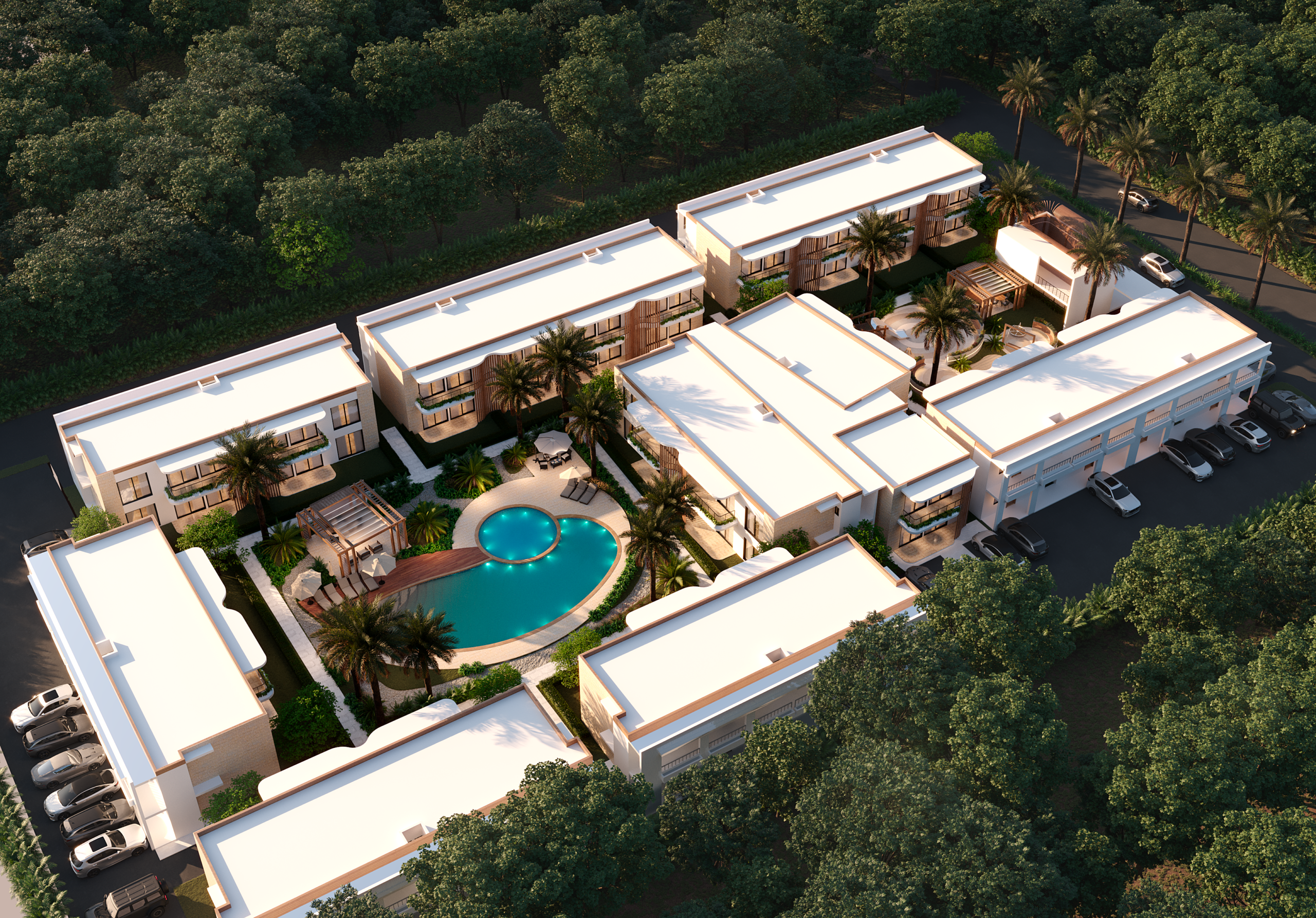 ATZA LIVING, apartamentos en Vista Cana de 1 y 2 habitaciones, cerca de la playa artificial Punta Cana