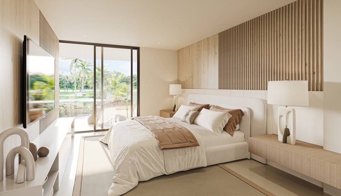 Coral Lake – Apartamentos en planos en Punta Cana, tipo suites, de 1 y 2 habs