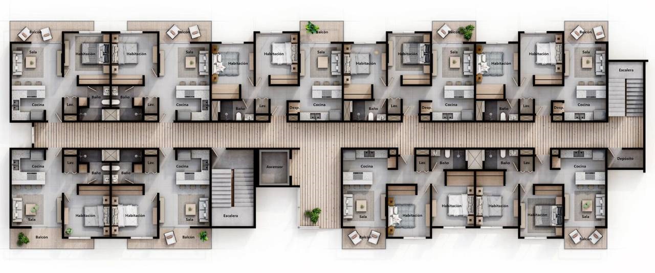 Apartamentos en construcción en Punta Cana- Solara at Ciudad del Sol