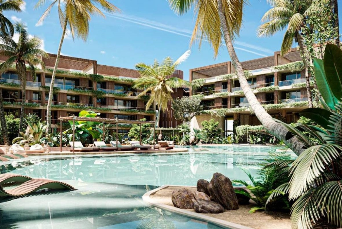 Condo Hotel en Punta Cana estilo artesanal – Chukum Lagoon
