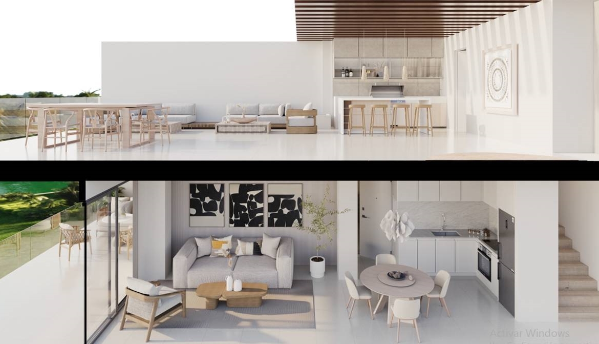 Coral Lake – Apartamentos en planos en Punta Cana, tipo suites, de 1 y 2 habs