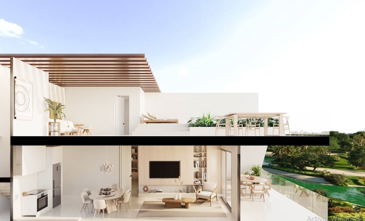 Coral Lake – Apartamentos en planos en Punta Cana, tipo suites, de 1 y 2 habs