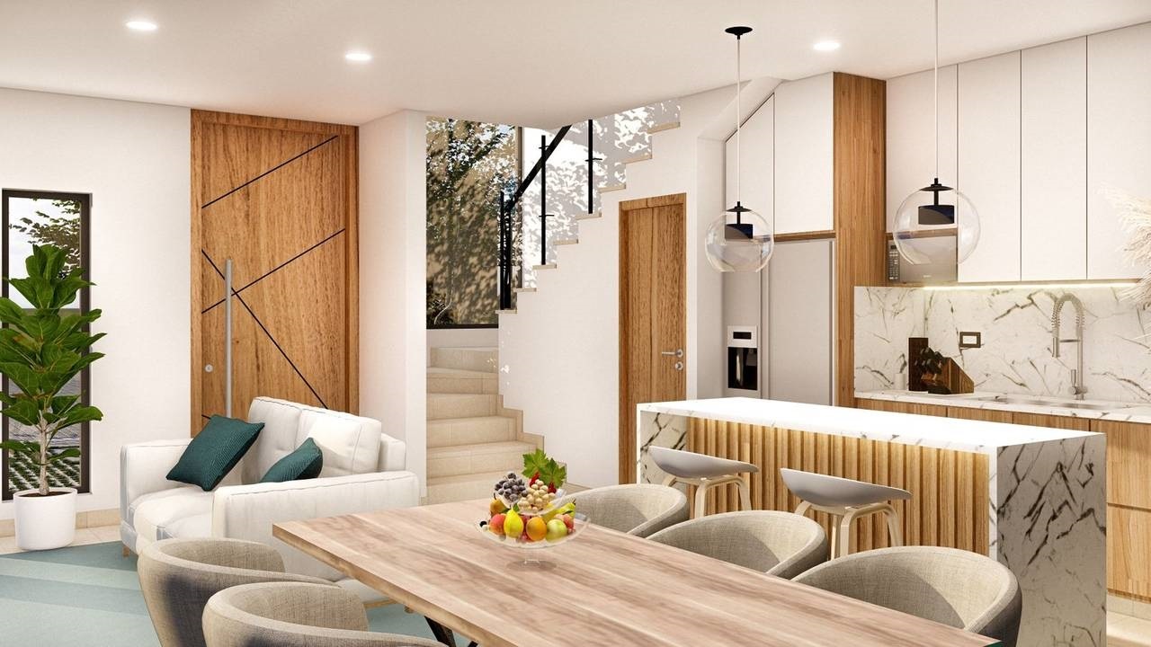 1A Townhouses Amelia II/White Sands únicos y exclusivos en Punta Cana