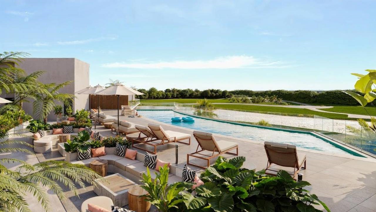 1A Coral Lake – Apartamentos en planos en Punta Cana, tipo suites, de 1 y 2 habs
