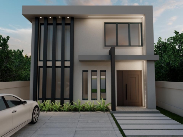 Villa Elaia: Residencia Contemporánea de Un Nivel 3 Habs en Punta Cana
