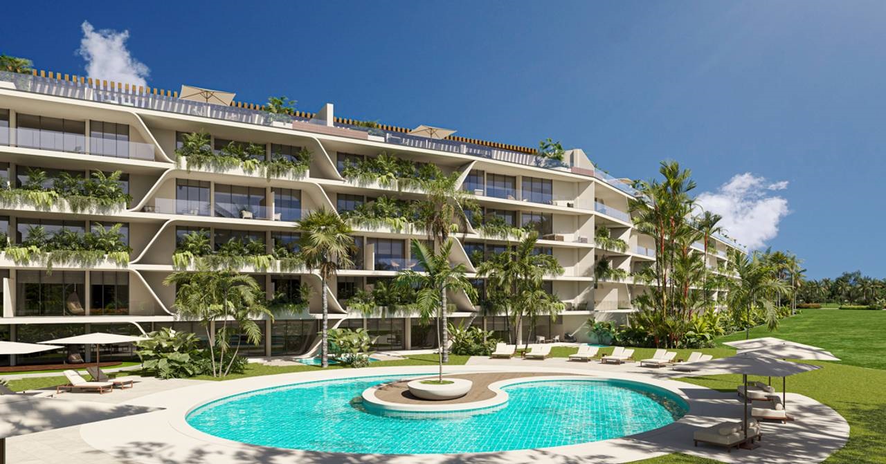 2A Coral Lake – Apartamentos en planos en Punta Cana, tipo suites, de 1 y 2 habs