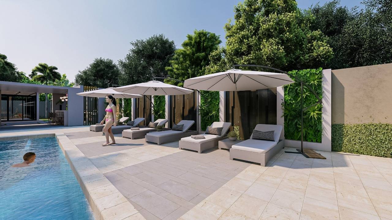 6cg Caribbean Gardens en Punta Cana – Apartamentos en Punta Cana residencial cerrado.