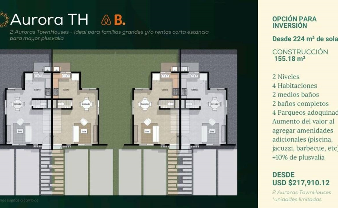 Ciudad del Sol – Sunset Gardens Casas y townhouses de bajo costo en Punta Cana
