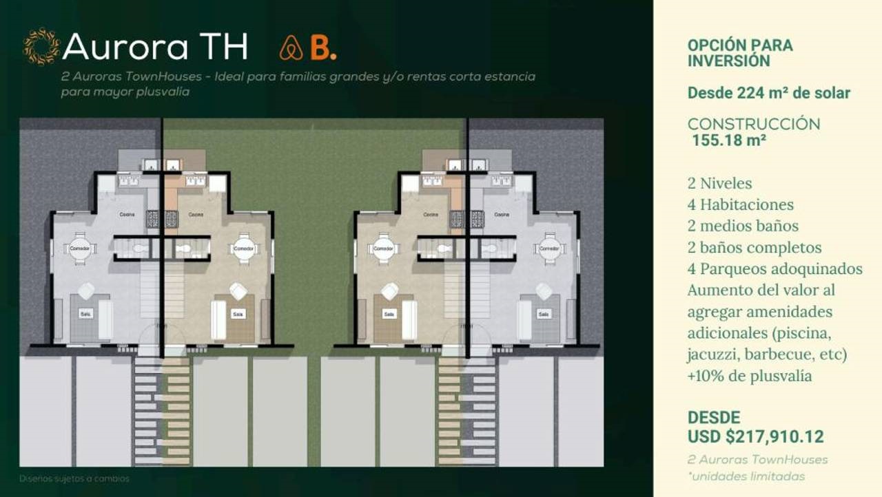 7A Ciudad del Sol – Sunset Gardens Casas y townhouses de bajo costo en Punta Cana
