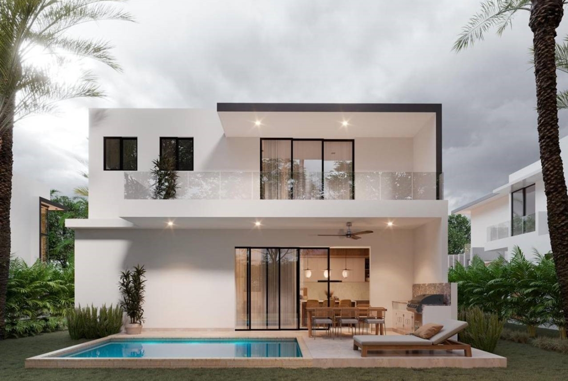 Kerry Luxury Villas exclusivas en planos en Bávaro Punta Cana