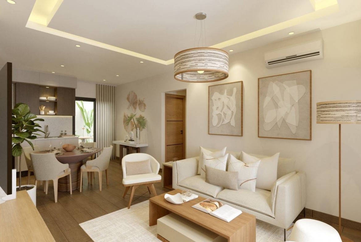 Caribbean Gardens en Punta Cana – Apartamentos en Punta Cana residencial cerrado.