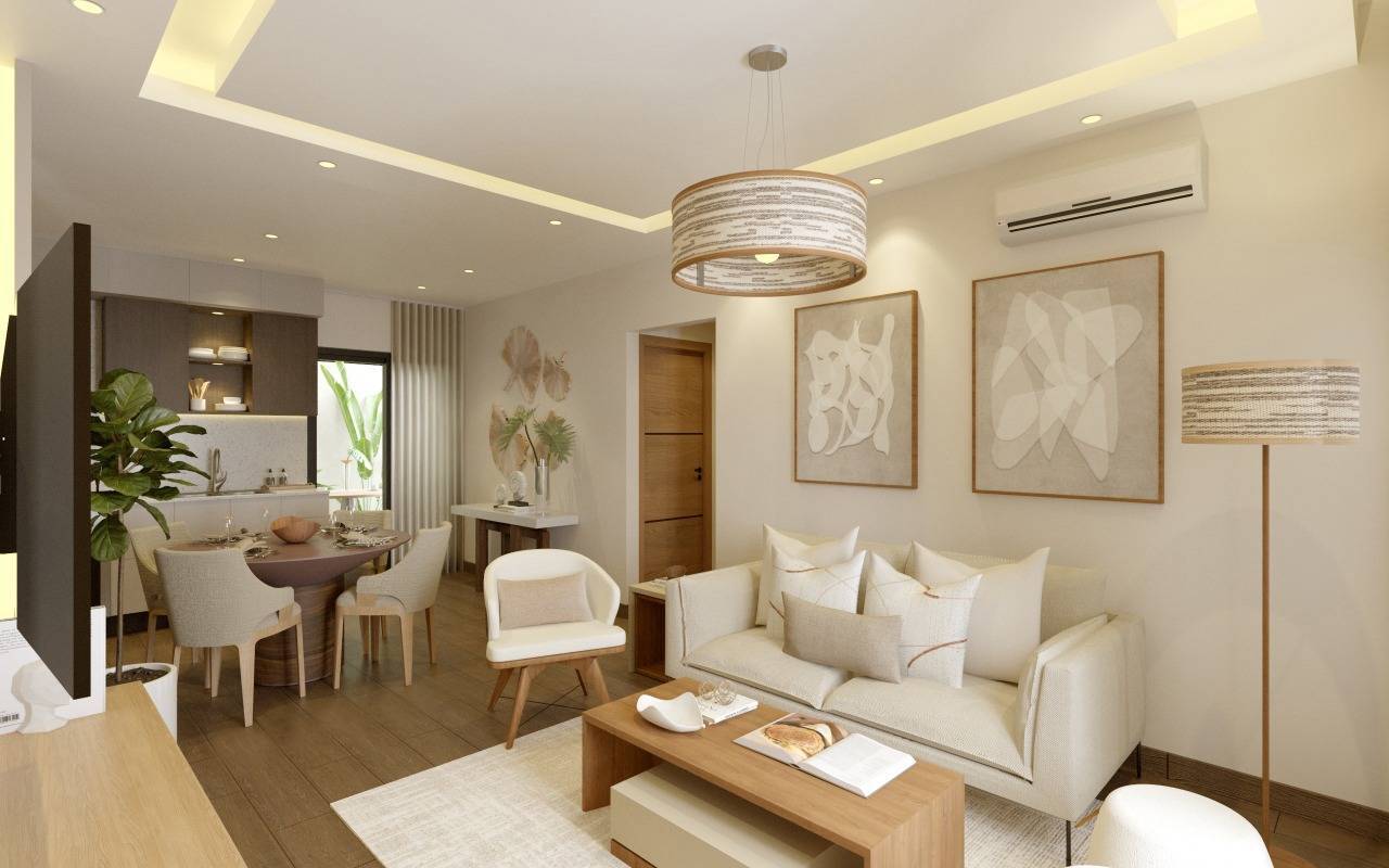 9cg Caribbean Gardens en Punta Cana – Apartamentos en Punta Cana residencial cerrado.