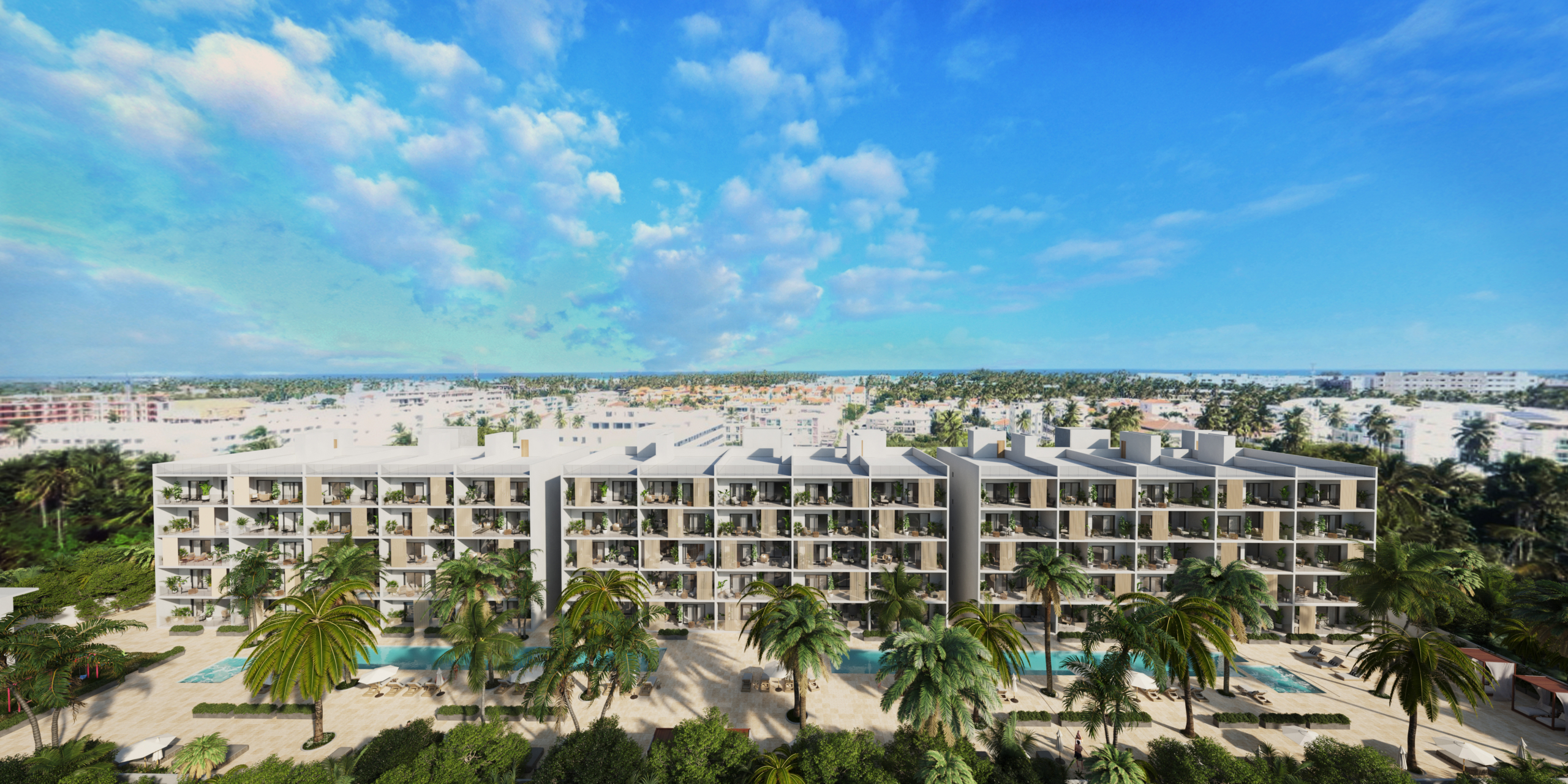 Apartamentos BORN listos para la entrega 3 Habs – Zona turística de Bávaro – Punta Cana