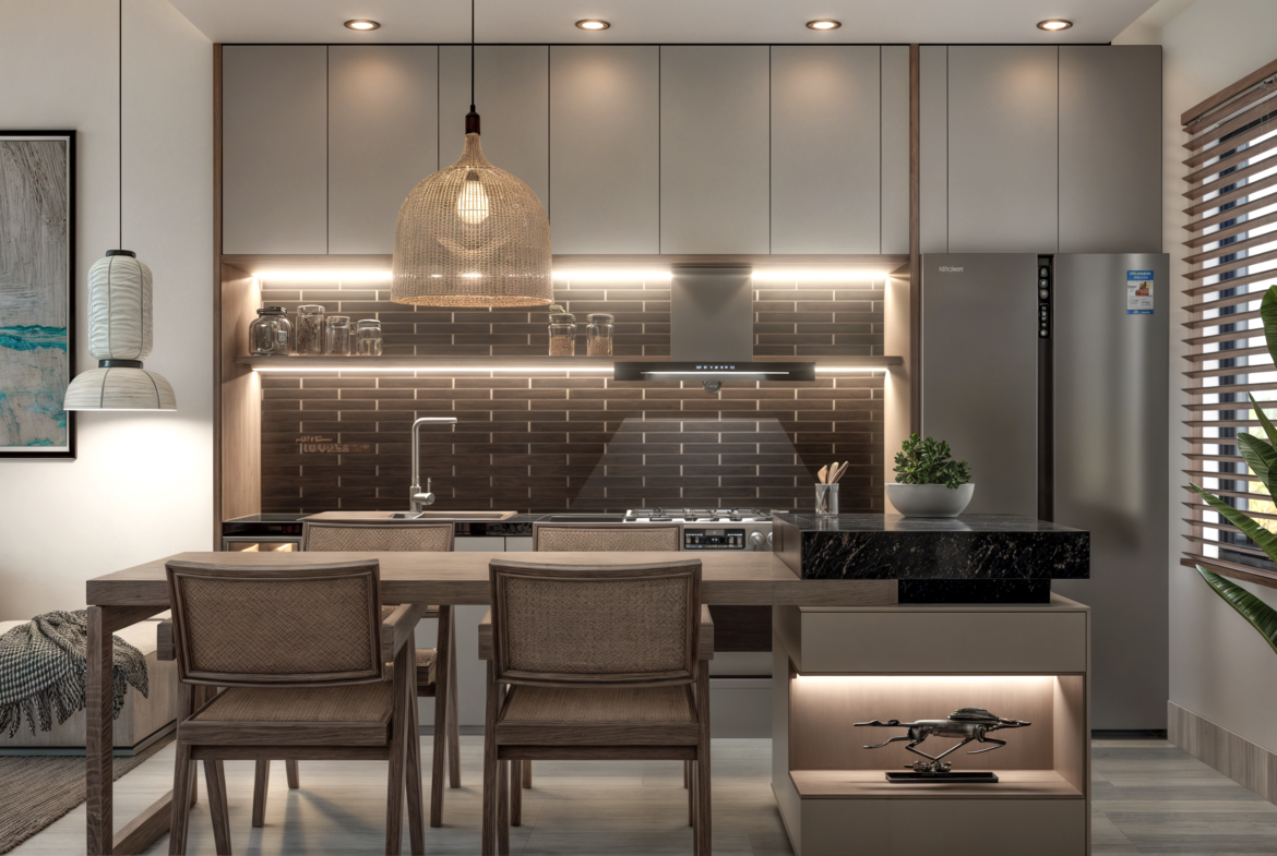 ATZA LIVING, apartamentos en Vista Cana de 1 y 2 habitaciones, cerca de la playa artificial Punta Cana