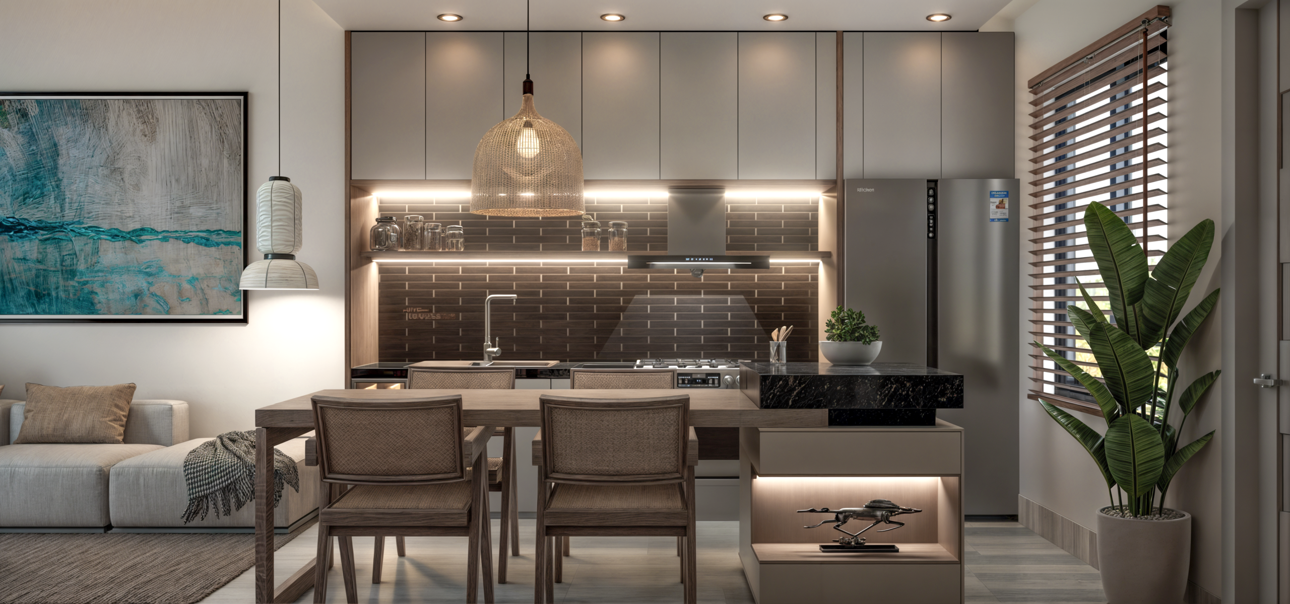 ATZA LIVING, apartamentos en Vista Cana de 1 y 2 habitaciones, cerca de la playa artificial Punta Cana