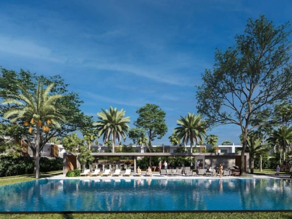 DORAL PARK Townhouses en el corazón de DownTown Punta Cana, comunidad cerrada.