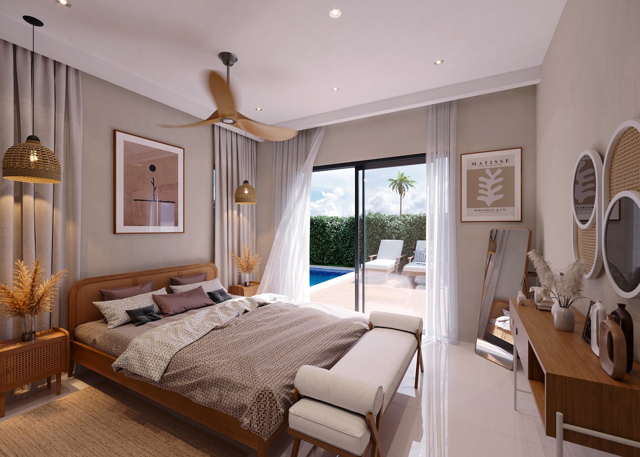 HABITACION Apartamentos Punta Cana, ESTILO HOTEL. Sendero Residences
