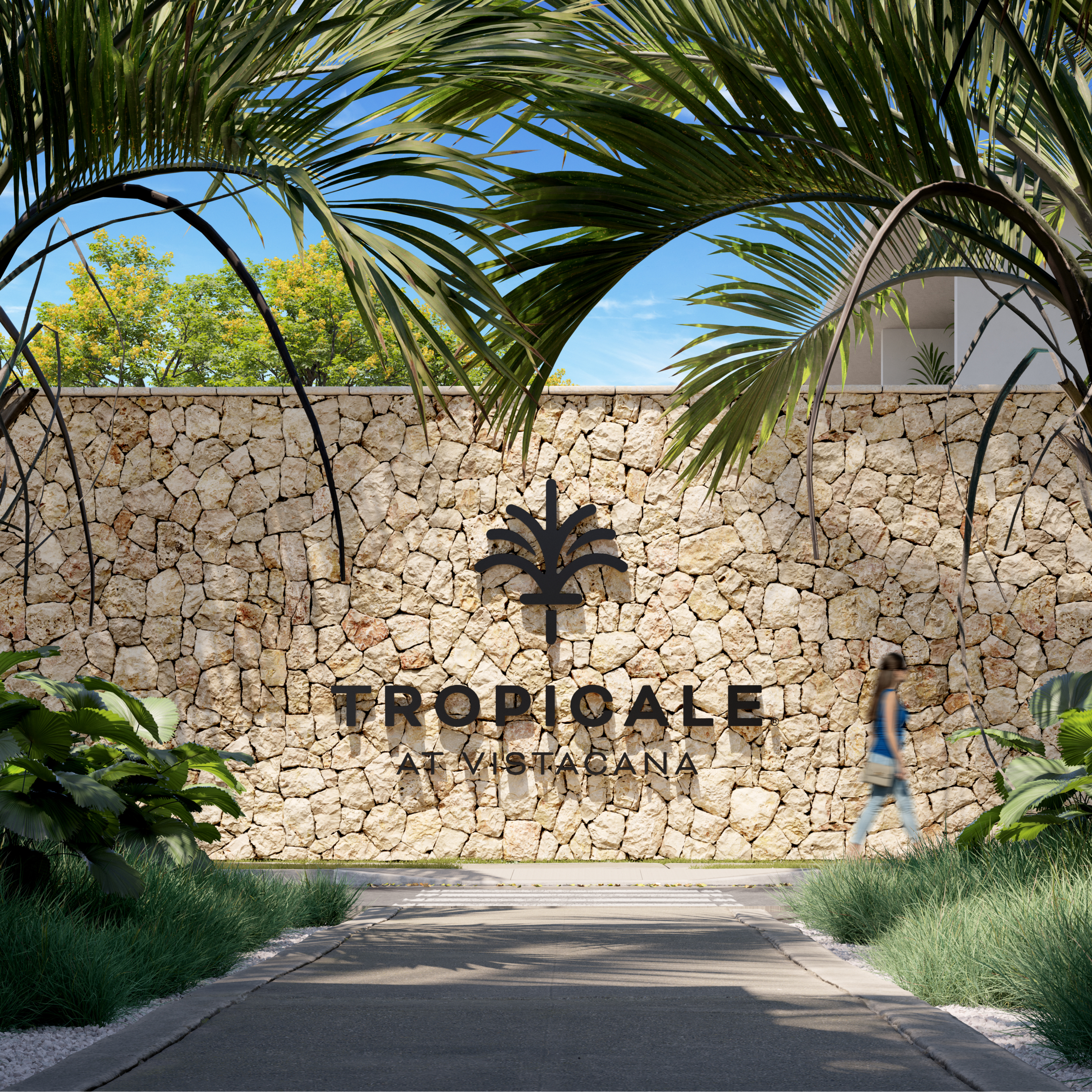 Tropicale – Entrada Proyecto 2 TROPICALE, hermosos apartamentos Modernos rodeados de la naturaleza