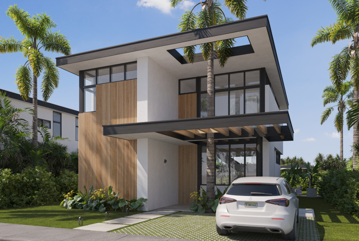 Modernas Villas Tropicales de 3 habitaciones en Vista Cana, Punta Cana