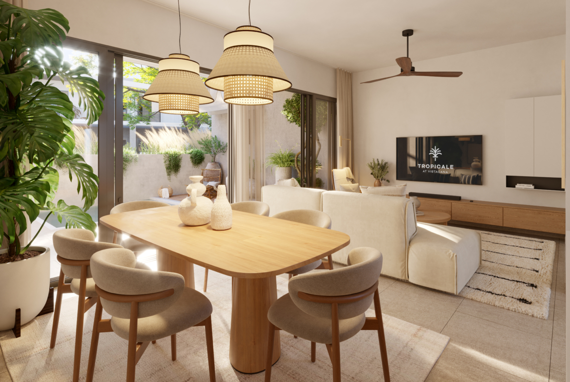 Modernas Villas Tropicales de 3 habitaciones en Vista Cana, Punta Cana