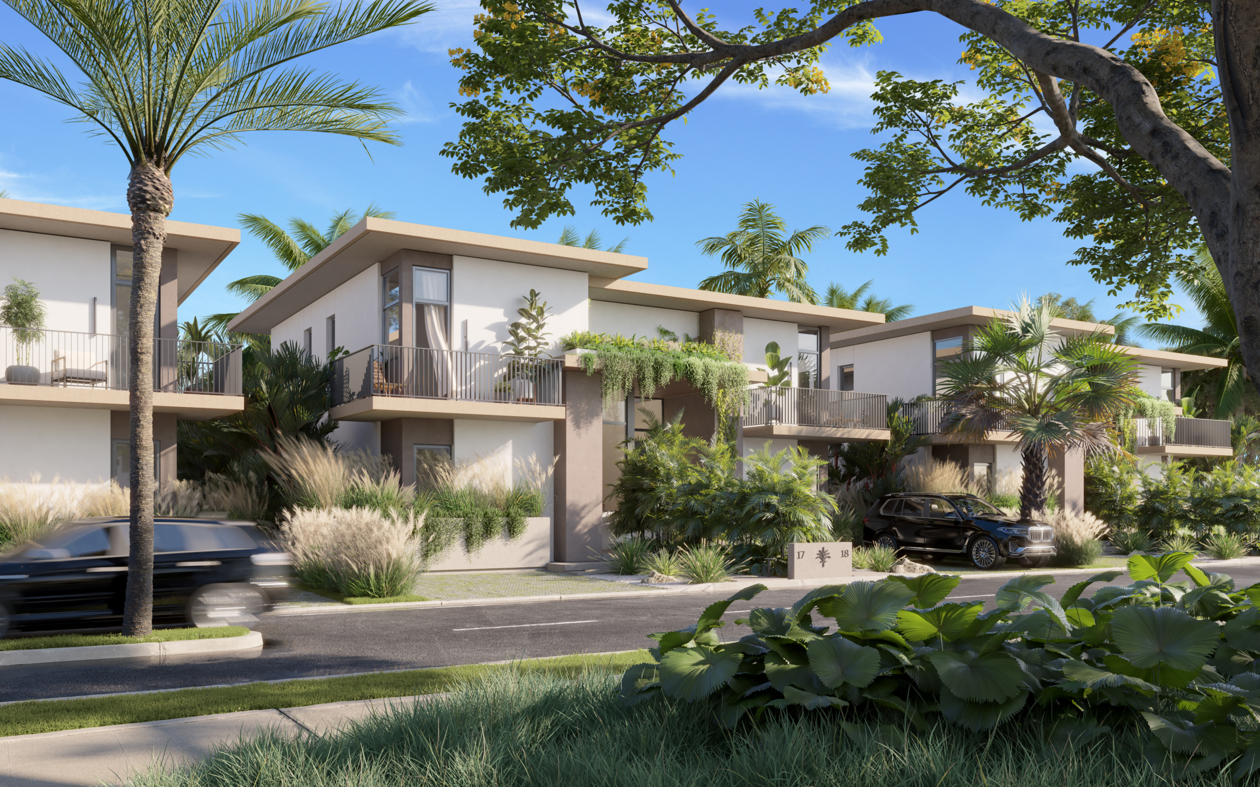 Tropicale – Vista Villas Duplex Modernas Villas Tropicales de 3 habitaciones en Vista Cana, Punta Cana